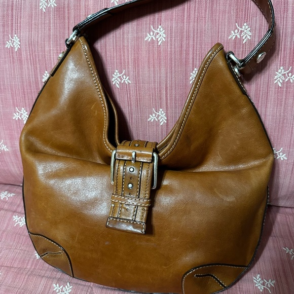 MICHAEL Michael Kors Brown Leather Hobo Bag - Picture 2 of 11